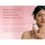 آمپول کنترل و کوچک کننده منافذ ماداگاسکار سنتلا CENTELLA JOGENIZING FRESH AMPOULE حجم 100 میلی لیتر - Image 11
