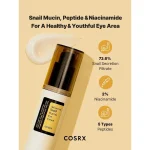 کرم دور چشم حلزون و پپتاید کوزارکس COSRX Advanced Snail Peptide Eye Cream حجم 25 میلی لیتر - Image 11