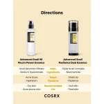 خرید و قیمت اسنس دوگانه حلزون کوزاركس COSRX Advanced Snail Radiance Dual Essence حجم 80 میلی لیتر