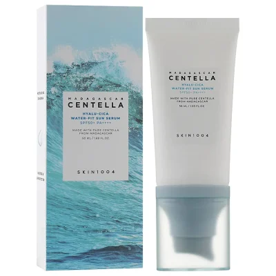 کرم ضد آفتاب و آبرسان هیالو سیکا سنتلا CENTELLA HYALU-CICA WATER-FIT SUN SERUM SPF50 حجم 50 میلی لیتر
