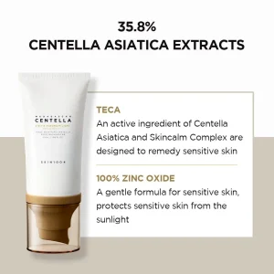 خرید و قیمت کرم ضد آفتاب سنتلا ماداگاسکار مدل ایر فیت اسکین CENTELLA AIR-FIT SUNCREAM PLUS SPF50 حجم 50 میلی لیتر