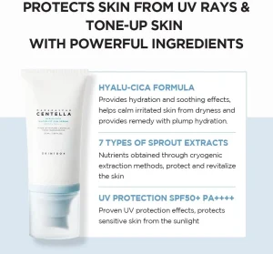 خرید و قیمت سرم ضد آفتاب و آبرسان هیالو سیکا سنتلا CENTELLA HYALU-CICA WATER-FIT SUN SERUM SPF50 حجم 50 میلی لیتر