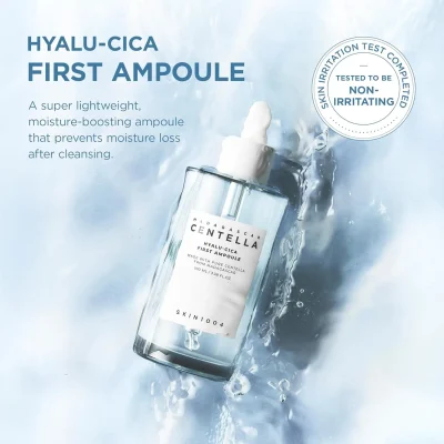 خرید و قیمت آمپول احیا کننده و آبرسان هیالو سيکا ماداگاسکار سنتلا CENTELLA HYALU-CICA FIRST AMPOULE حجم 100 میلی لیتر