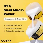 خرید و قیمت کرم آبرسان و مرطوب کننده چند منظوره کاسه ای کوزارکس COSRX Advanced Snail ۹۲ All in One Cream وزن 100 گرم