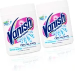 پودر لکه بر ونیش مخصوص لباس های سفید Vanish Oxi Action CRYSTAL WHITE وزن 1000 گرم - Image 2