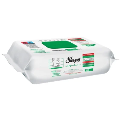 خرید و قیمت دستمال مرطوب سطوح چند منظوره اسلیپی رایحه سرکه سفید جوش شیرین صابون سفید معطر Sleepy Beyaz Sirke Karbonat beyaz Sabun Kokulu بسته 100 عددی