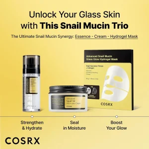 خرید و قیمت اسنس دوگانه حلزون کوزاركس COSRX Advanced Snail Radiance Dual Essence حجم 80 میلی لیتر