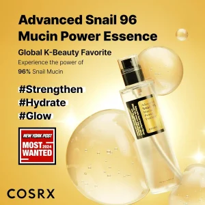 خرید و قیمت اسنس موسین حلزون کوزارکس Cosrx Advanced Snail ۹۶ Mucin Power Essence حجم 100 میلی لیتر