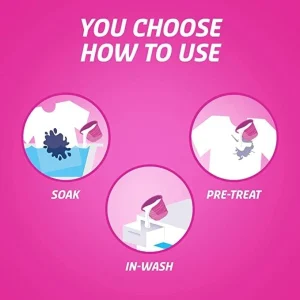 خرید و قیمت پودر لکه بر ونیش مخصوص لباس های رنگی Vanish Oxi Action COLOUR SAFE وزن 480 گرم