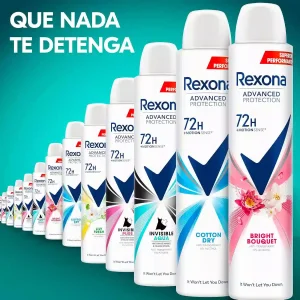 خرید و قیمت اسپری ضد تعریق 72 ساعته زنانه رکسونا مدل نامرئی Rexona INVISIBLE حجم 200 میلی لیتر