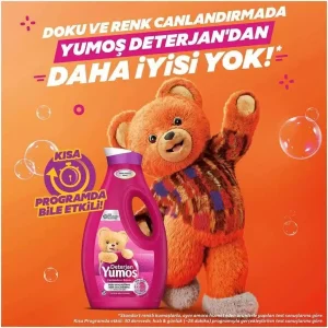 خرید و قیمت مایع لباسشویی یوموش مخصوص لباس های رنگی Yumoş Liquid Detergent Refreshing Care for Coloreds حجم 1690 میلی لیتر