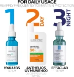 کرم ضد آفتاب بی رنگ کنترل چربی فلوئیدی لاروش پوزای LA ROCHE POSAY ANTHELIOS UVMUNE 400 OIL CONTROL FLUID SPF50 حجم 50 میلی لیتر