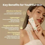 کرم ضد آفتاب فیزیکی بدون رنگ اکسیس وای AXIS-Y Complete No-Stress Physical Sunscreen SPF50 حجم 50 میلی لیتر - Image 4