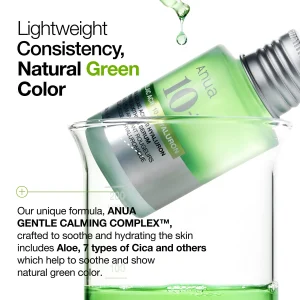 سرم آزلائیک اسید %۱۰ و هیالورون تسکین دهنده آنوا Anua Azelaic Acid 10 Hyaluron Redness Soothing Serum حجم 30 میلی لیتر