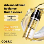 اسنس دوگانه حلزون کوزاركس COSRX Advanced Snail Radiance Dual Essence حجم 80 میلی لیتر - Image 5