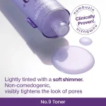 خرید و قیمت تونر پپتاید PDRN و NAD شماره ۹ درخشان تقویت کننده و ضد چروک نامبوزین numbuzin No.9NAD+ PDRN Glow Boosting Toner حجم 150 میلی لیتر