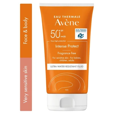 خرید و قیمت کرم ضد آفتاب اون مدل محافظت شدید Avène Intense Protect SPF50 حجم 150 میلی لیتر