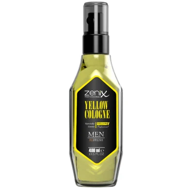 خرید و قیمت افتر شیو زنیکس رایحه زرد zenix men cologne yellow حجم 400 میلی لیتر