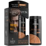 خرید و قیمت واکس پودری حالت دهنده مو سری طبیعی زنیکس zenix men series hair style powder wax natural وزن 20 گرم