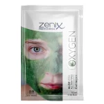 خرید و قیمت ماسک صورت فومی حاوی اکسیژن و آلوئه ورا ساشه‌ای زنیکس zenix face care mask oxygen aloe vera sachets حجم 10 میلی لیتر