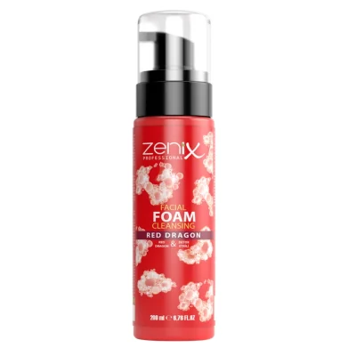 خرید و قیمت فوم پاک کننده صورت رد دراگون زنیکس zenix foam facial cleansing red dragon حجم 200 میلی لیتر