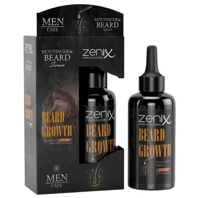 خرید و قیمت سرم تقویت ریش و سبیل زنیکس zenix men series beard care serum حجم 50 میلی لیتر