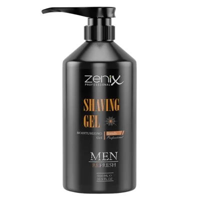 خرید و قیمت ژل اصلاح زنیکس zenix men series face care shaving gel حجم 500 میلی لیتر