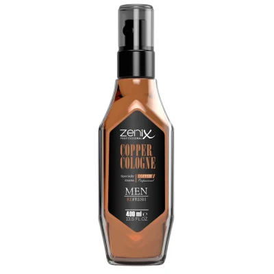 خرید و قیمت افتر شیو زنیکس رایحه مسی zenix men cologne copper حجم 400 میلی لیتر