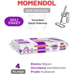 دستمال مرطوب طی چند منظوره مومندول رایحه لاوندر MUMENDOL LAVANTA بسته 50 عددی - Image 2