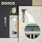 خود تراش دورکو ۶ تیغ DORCO PACE 6 PORTABLE بسته 1 عددی - Image 3