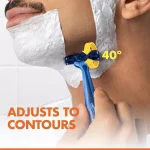 خرید و قیمت خود تراش بلو تری کامفورت ژیلت Gillette 3 COMFORT بسته 8 عددی