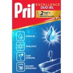 خرید و قیمت ژل ماشین ظرفشویی پریل مدل بهداشتی Pril Excellence Duo Gel Dishwasher Detergent Hygiene حجم 900 میلی لیتر