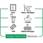 خرید و قیمت دستمال مرطوب سطوح چند منظوره بینگو رایحه صابون سفید Bingo PRATIK Beyaz Sabun بسته 100 عددی