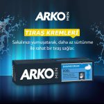 خرید و قیمت خمیر ریش آرکو مدل کول Arko Cool Shaving Cream وزن 90 گرم
