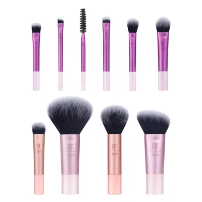 خرید و قیمت ست براش ۱۰ تیکه مسافرتی ریل تکنیک REAL TECHNIQUES TRAVEL FANTASY MINI BRUSH KIT