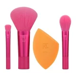 ست براش ۴ تیکه مینی ریل تکنیک REAL TECHNIQUES MINI HOIDAZE BRUSH + SPONGE SET - Image 2