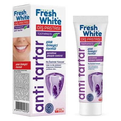 خرید و قیمت خمیر دندان ضد پوسیدگی فرش وایت Fresh White TOOTHPASTE anti tartar