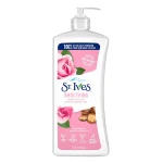 خرید و قیمت لوسین بدن گل رز و روغن آرگان سنت ایوز مدل صاف کننده St.Ives SMOOTHING BODY LOTION ROSE حجم 621 میلی لیتر