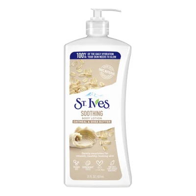 خرید و قیمت لوسین بدن جو دوسر و شی باتر سنت ایوز مدل آرامش بخش St.Ives SOOTHING BODY LOTION OATMEAL حجم 621 میلی لیتر