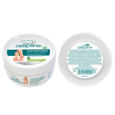 خرید و قیمت کرم ترک پا سیر آسپتین cire aseptine AYAK BAKIM KREMİ حجم 200 میلی لیتر