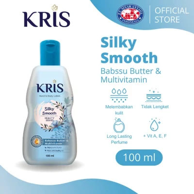 خرید و قیمت لوسین بدن روغن باباسو و مولتی ویتامینه کریس مدل ابریشمی صاف KRIS Silky Smooth Babassu Butter حجم 100 میلی لیتر