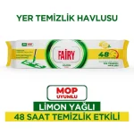 خرید و قیمت دستمال مرطوب طی چند منظوره فیری رایحه لیمو FAIRY mop uyumlu LIOMIN بسته 50 عددی