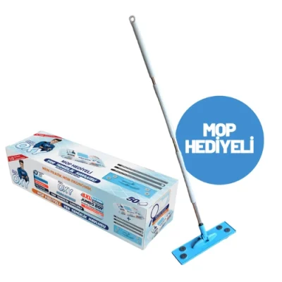 خرید و قیمت ست دستمال مرطوب طی و دستمال طی مخصوص به همراه دسته مستر اوکسی MR.OXY MOP HEDİYELİ YER TEMİZLİK HAVLUSU