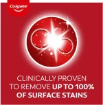 خمیر دندان سفید کننده کلگیت مدل مکس وایت Colgate MAX WHITE حجم 125 میلی لیتر - Image 2