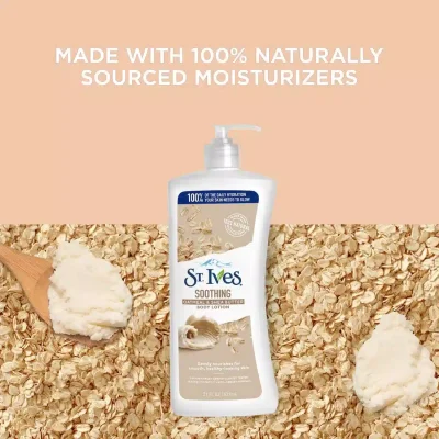 خرید و قیمت لوسین بدن جو دوسر و شی باتر سنت ایوز مدل آرامش بخش St.Ives SOOTHING BODY LOTION OATMEAL حجم 621 میلی لیتر