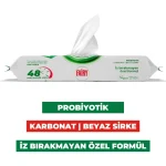 دستمال مرطوب طی چند منظوره فیری رایحه صابون سفید FAIRY mop uyumlu BEYAZ SABUN بسته 50 عددی - Image 3