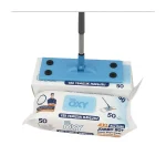 ست طی دسته‌دار و دستمال مرطوب طی مستر اوکسی MR.OXY MOP HEDİYELİ YER TEMİZLİK HAVLUSU - Image 3