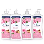خرید و قیمت لوسین بدن گل رز و روغن آرگان سنت ایوز مدل صاف کننده St.Ives SMOOTHING BODY LOTION ROSE حجم 621 میلی لیتر