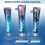 خرید و قیمت خمیر دندان سفید کننده وایت سیستم سیگنال مدل سفیدی قوی Signal WHITE SYSTEM GÜÇLÜ BEYAZLIK حجم 75 میلی لیتر