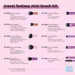 خرید و قیمت ست براش ۱۰ تیکه مسافرتی ریل تکنیک REAL TECHNIQUES TRAVEL FANTASY MINI BRUSH KIT
